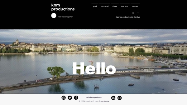 KNM Productions - agence audiovisuelle Genève