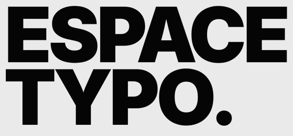 ESPACE TYPO.