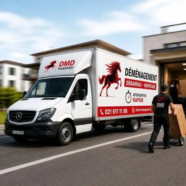 DMD Transport Sàrl – Déménagement et débarras dans le canton de Vaud