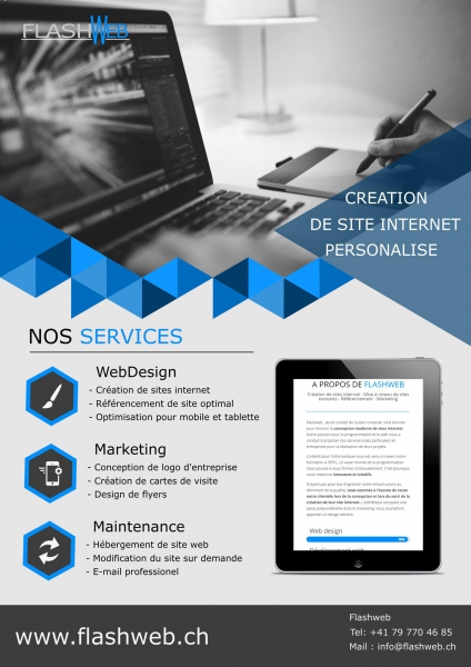 FlashWeb - Création de sites internet personnalisés