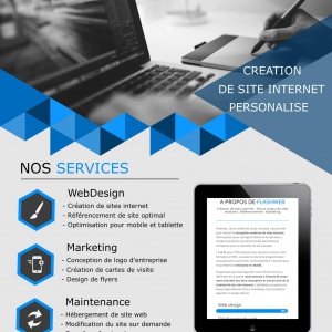 FlashWeb - Création de sites internet personnalisés